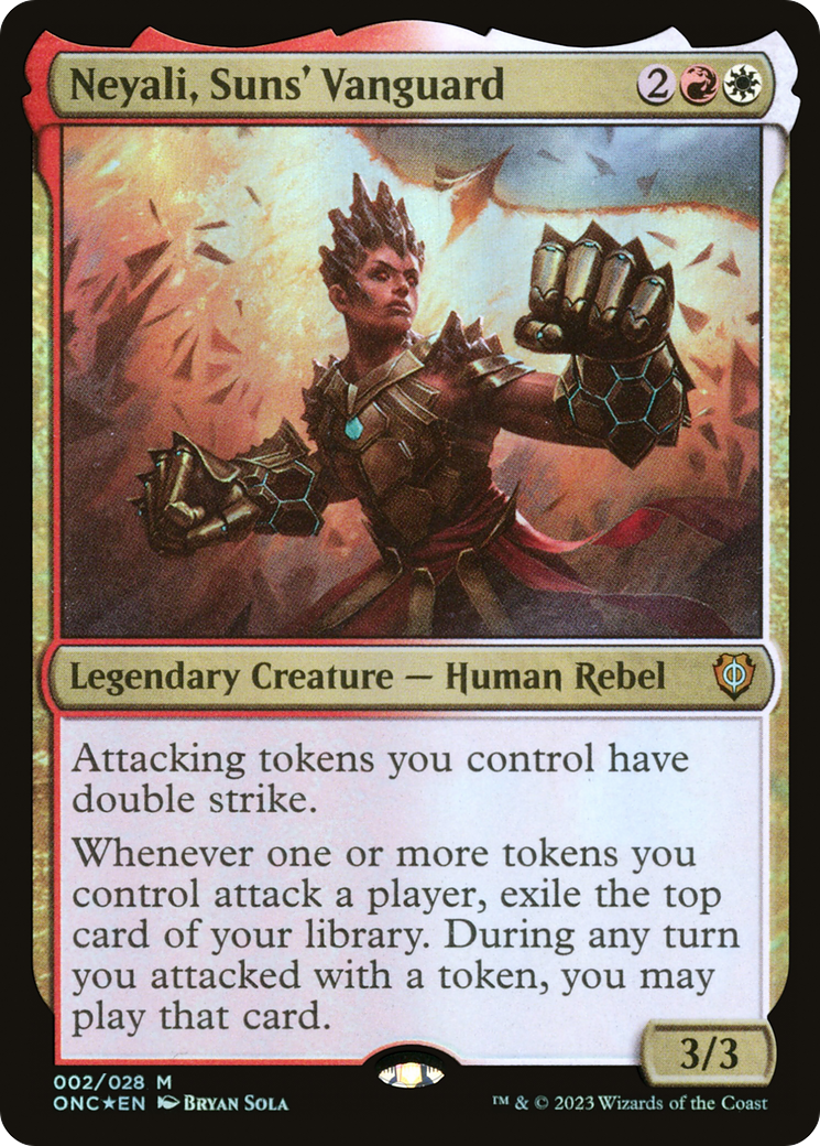 Neyali, Suns' Vanguard [Phyrexia: All Will Be One Commander] | Odin's Place