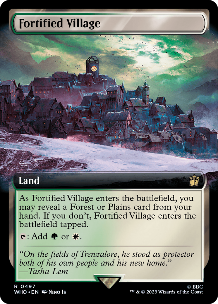 Fortified Village (Extended Art) [Doctor Who] | Odin's Place