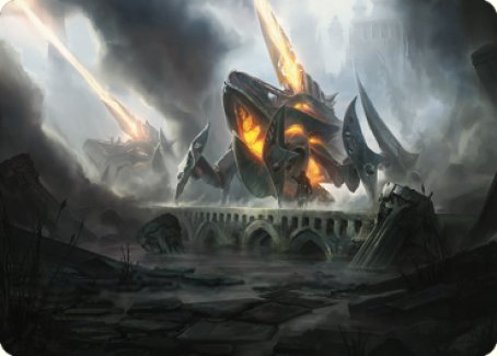 Skitterbeam Battalion Art Card [The Brothers' War Art Series] | Odin's Place