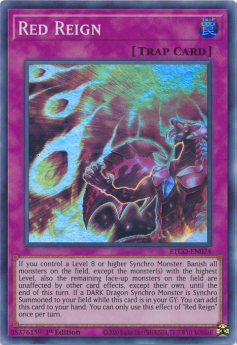 Red Reign [ETCO-EN074] Super Rare | Odin's Place