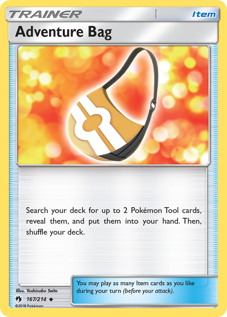 Adventure Bag (167/214) [Sun & Moon: Lost Thunder] | Odin's Place
