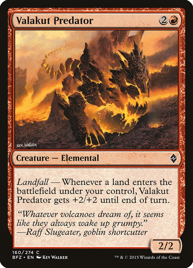 Valakut Predator (160) [Battle for Zendikar] | Odin's Place
