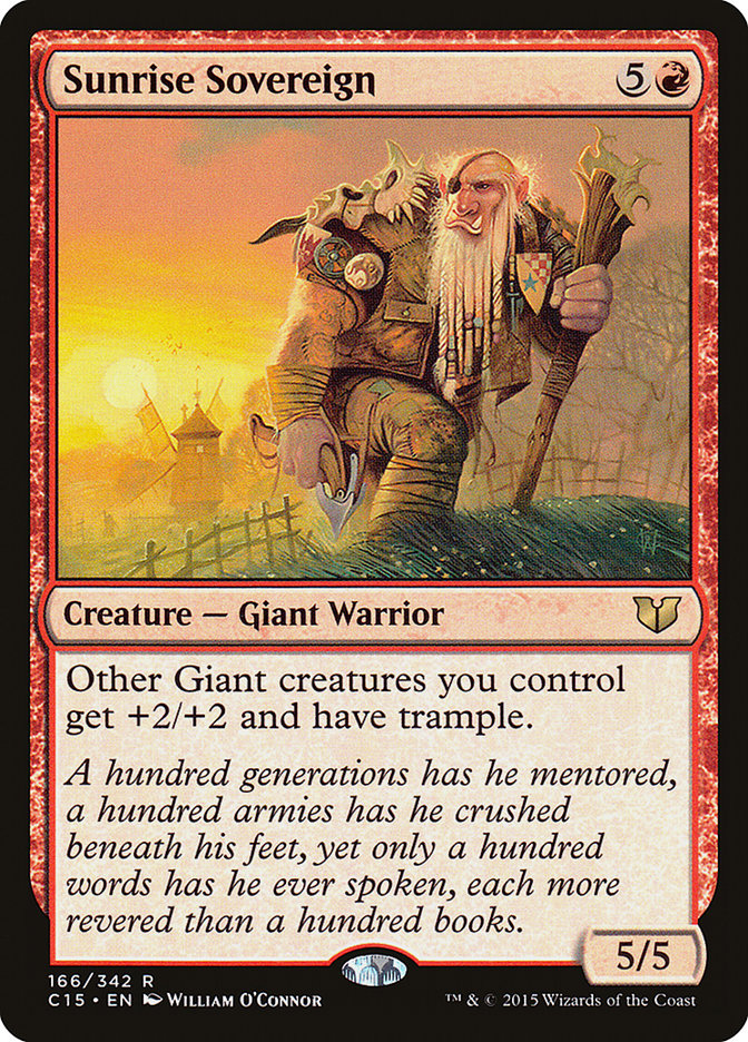Sunrise Sovereign (166) [Commander 2015] | Odin's Place