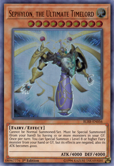Sephylon, the Ultimate Timelord [BLRR-EN056] Ultra Rare | Odin's Place