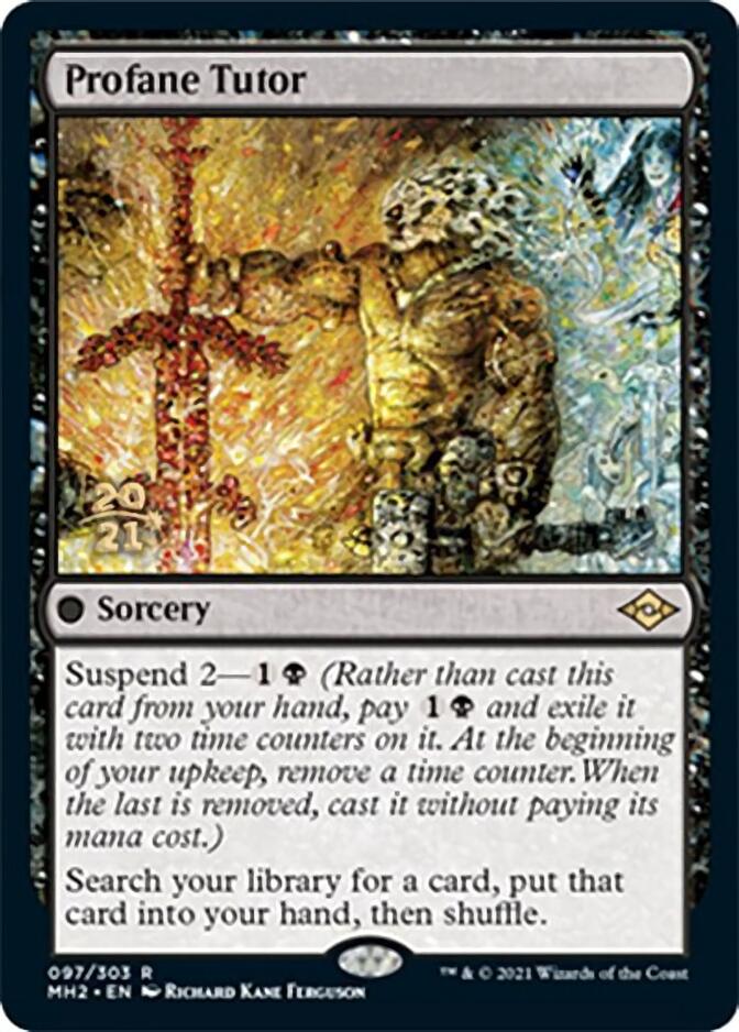 Profane Tutor [Modern Horizons 2 Prerelease Promos] | Odin's Place
