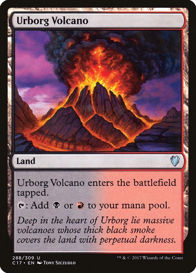 Urborg Volcano (288) [Commander 2017] | Odin's Place