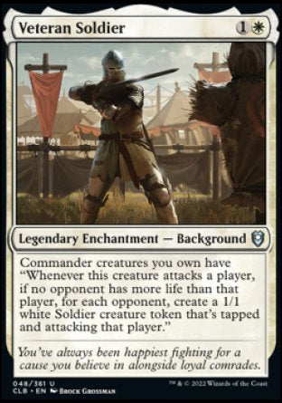 Veteran Soldier [Commander Legends: Battle for Baldur's Gate] | Odin's Place