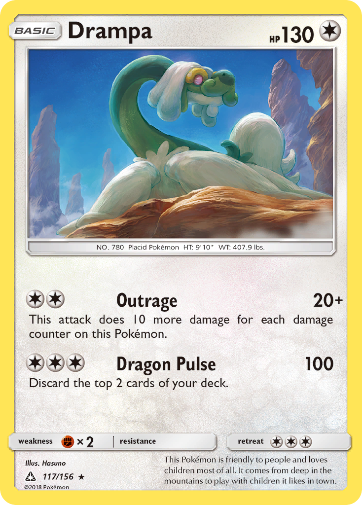 Drampa (117/156) [Sun & Moon: Ultra Prism] | Odin's Place
