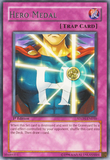 Hero Medal [STON-EN050] Rare | Odin's Place