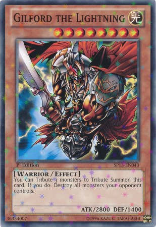 Gilford the Lightning [SP13-EN040] Starfoil Rare | Odin's Place