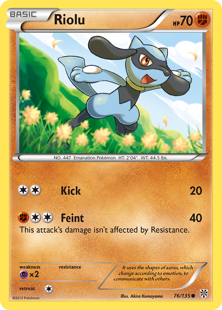 Riolu (76/135) [Black & White: Plasma Storm] | Odin's Place