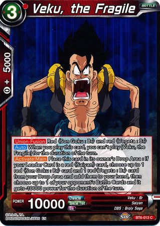 Veku, the Fragile (BT6-013) [Destroyer Kings] | Odin's Place