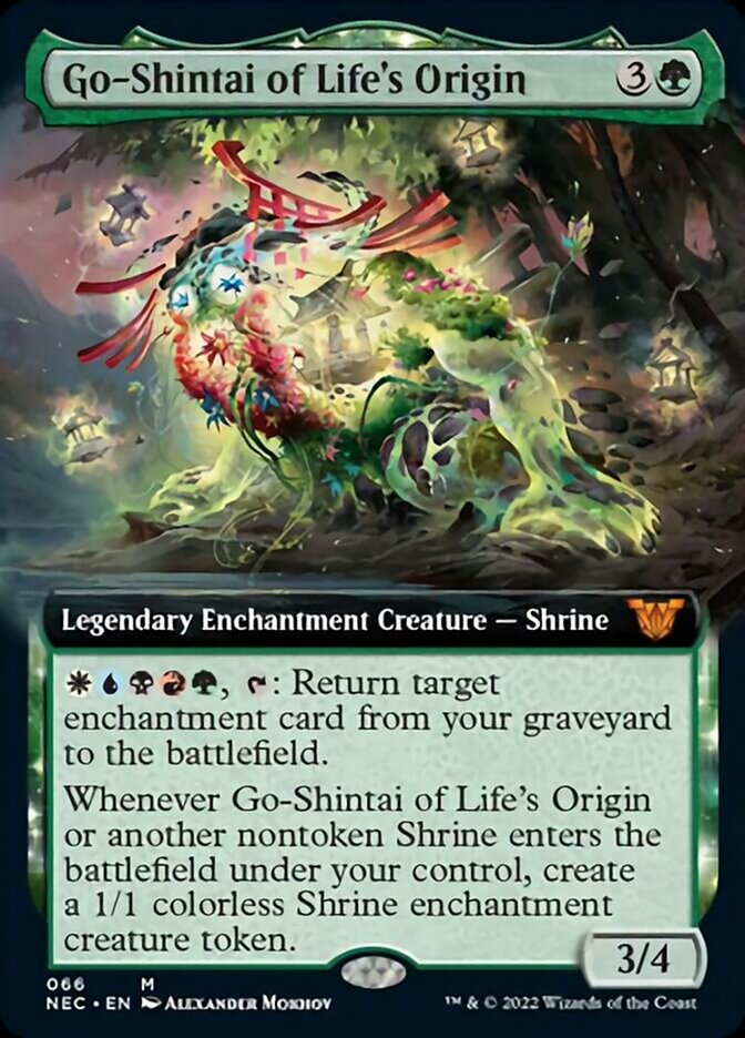 Go-Shintai of Life's Origin (Extended Art) [Kamigawa: Neon Dynasty Commander] | Odin's Place