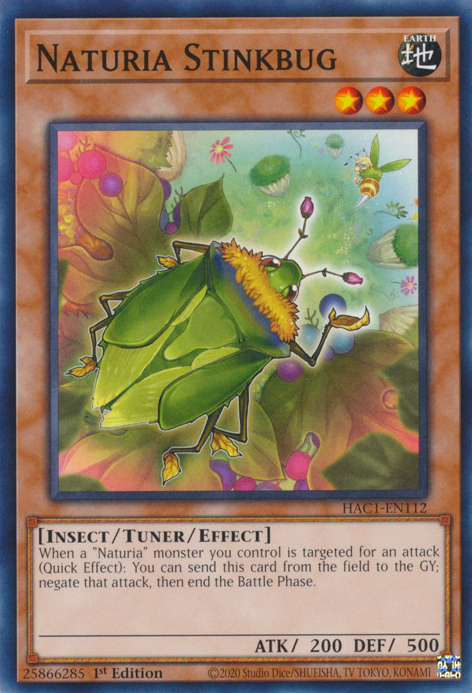 Naturia Stinkbug [HAC1-EN112] Common | Odin's Place