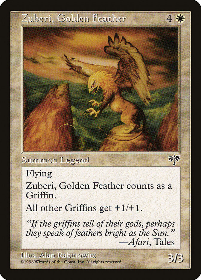 Zuberi, Golden Feather (51) [Mirage] | Odin's Place