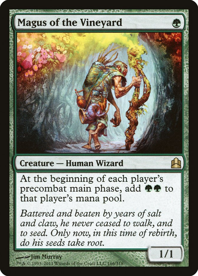 Magus of the Vineyard (166) [Commander 2011] | Odin's Place