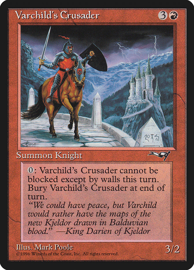 Varchild's Crusader (Brown Horse) [Alliances] | Odin's Place
