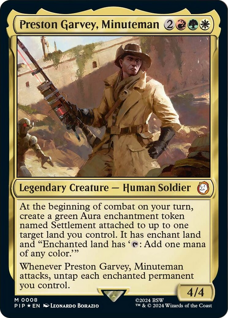 Preston Garvey, Minuteman [Fallout] | Odin's Place