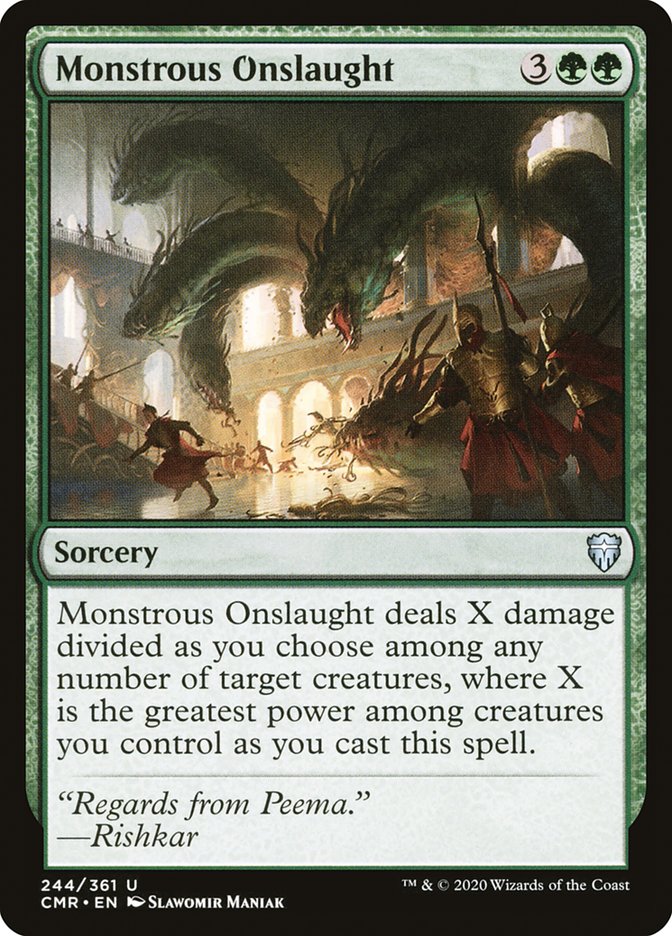 Monstrous Onslaught [Commander Legends] | Odin's Place