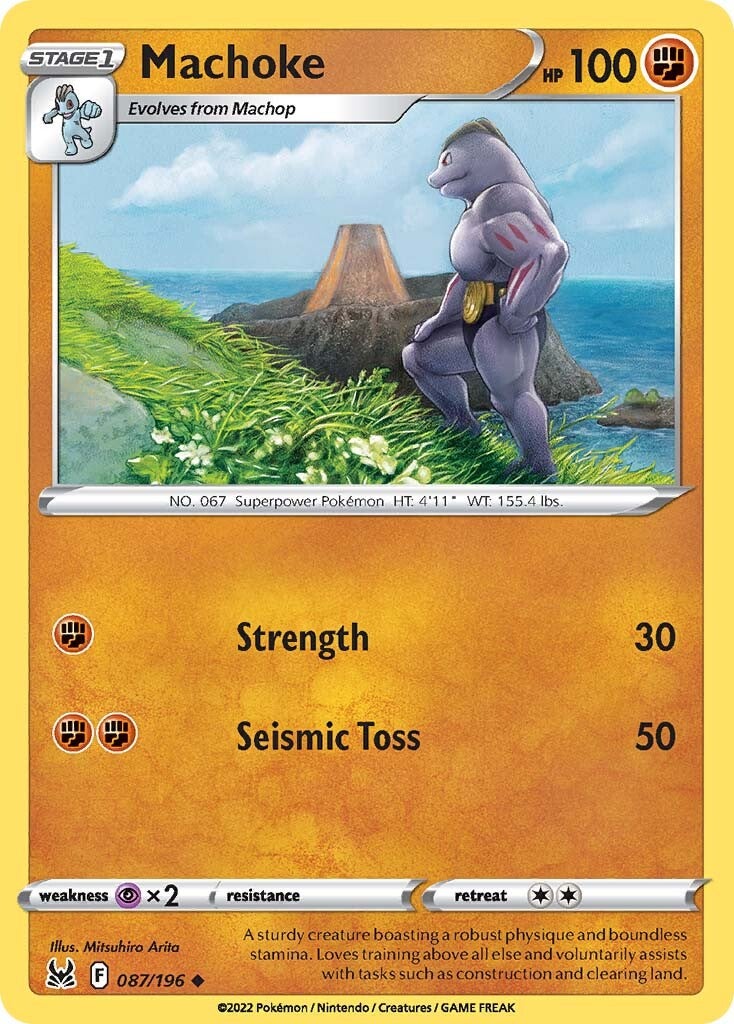 Machoke (087/196) [Sword & Shield: Lost Origin] | Odin's Place