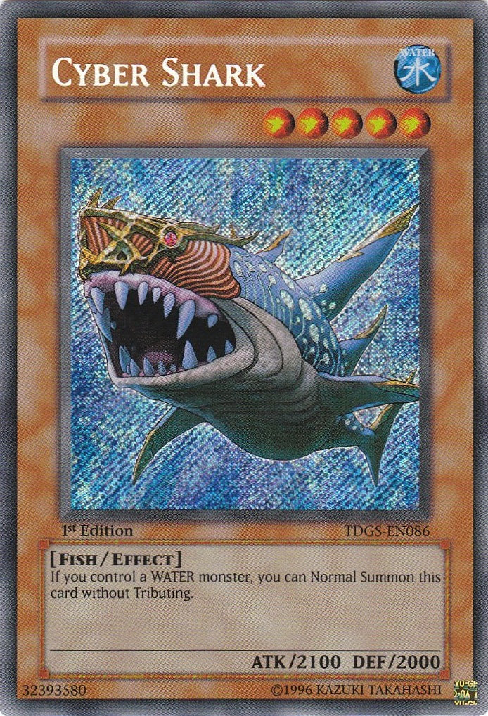 Cyber Shark [TDGS-EN086] Secret Rare | Odin's Place