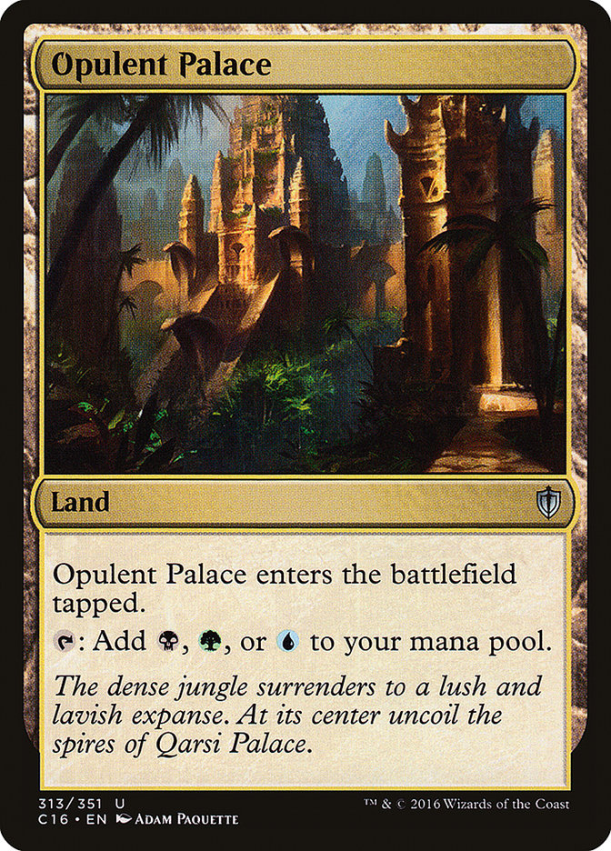Opulent Palace (313) [Commander 2016] | Odin's Place