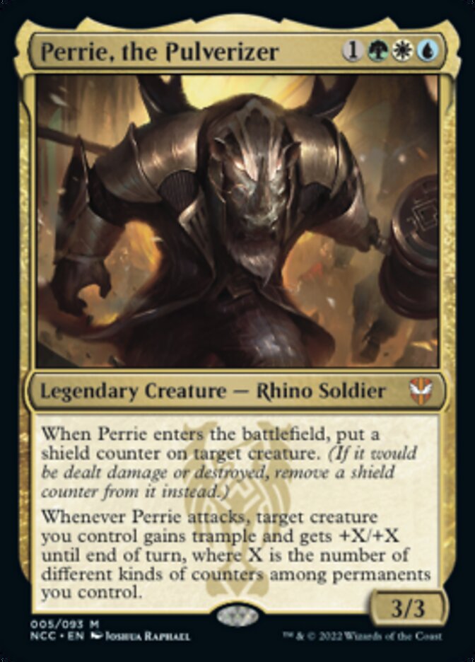 Perrie, the Pulverizer [Streets of New Capenna Commander] | Odin's Place