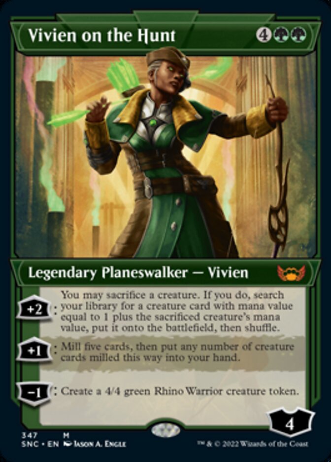 Vivien on the Hunt (Showcase Art Deco) [Streets of New Capenna] | Odin's Place