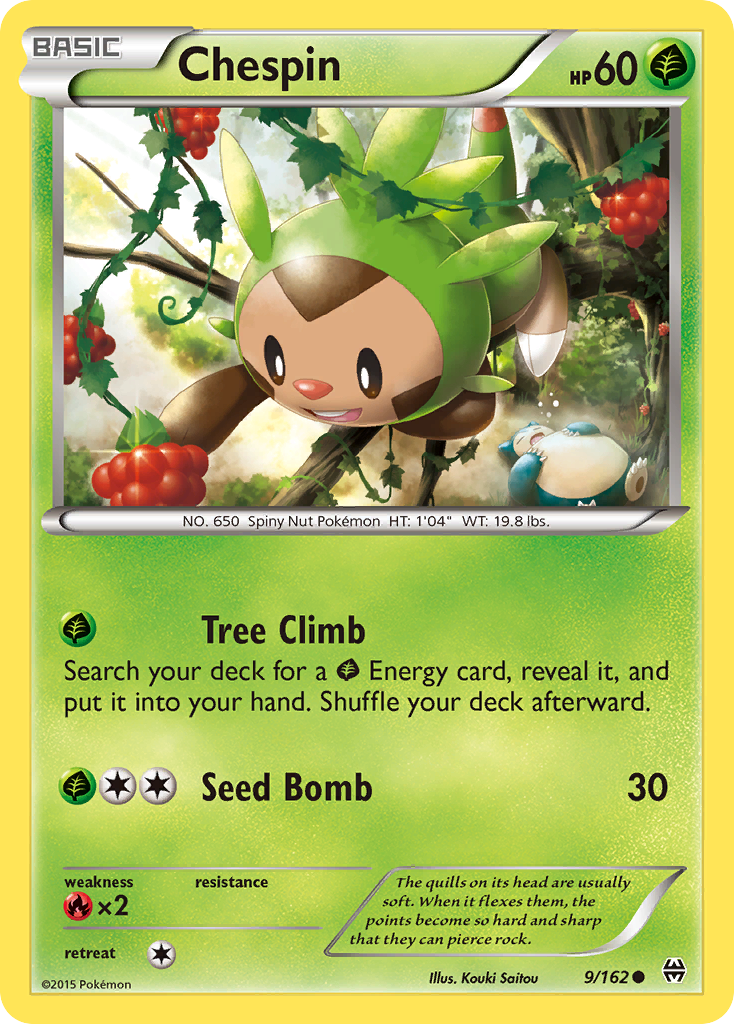 Chespin (9/162) [XY: BREAKthrough] | Odin's Place