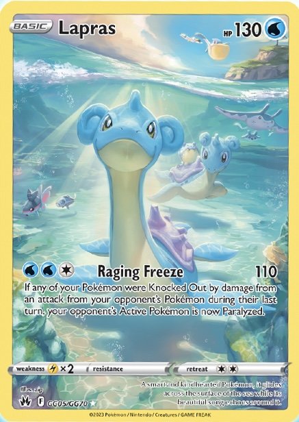 Lapras (GG05/GG70) [Sword & Shield: Crown Zenith] | Odin's Place