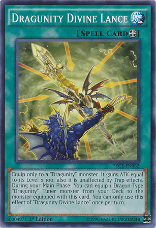 Dragunity Divine Lance [SECE-EN062] Common | Odin's Place