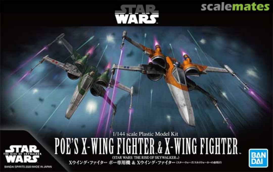 Star Wars Poe's X-Wing and Standard X-Wing Fighter Model Kit | Odin's Place