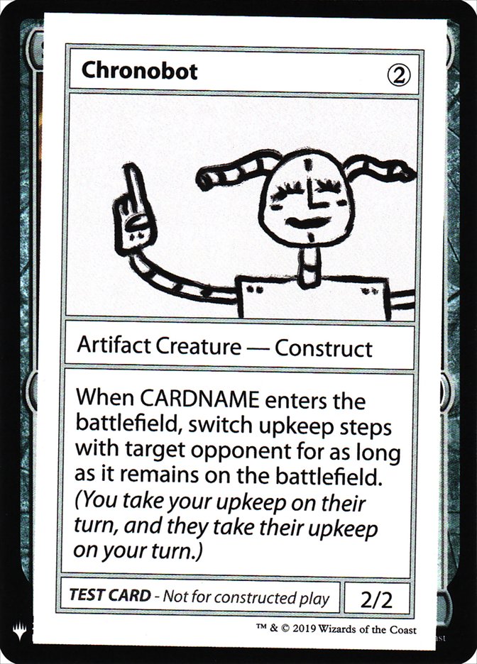 Chronobot [Mystery Booster Playtest Cards] | Odin's Place