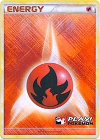 Fire Energy (2010 Play Pokemon Promo) [League & Championship Cards] | Odin's Place