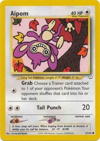 Aipom (41/64) [Neo Revelation Unlimited] | Odin's Place