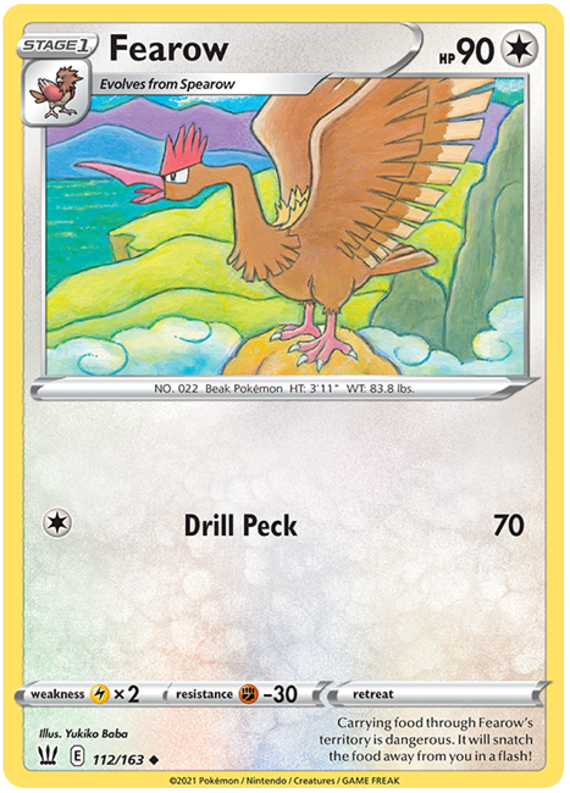 Fearow (112/163) [Sword & Shield: Battle Styles] | Odin's Place