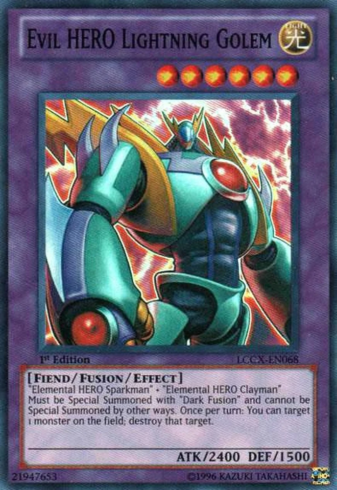 Evil HERO Lightning Golem [LCGX-EN068] Super Rare | Odin's Place