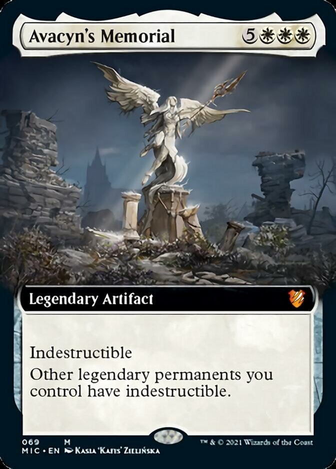 Avacyn's Memorial (Extended Art) [Innistrad: Midnight Hunt Commander] | Odin's Place