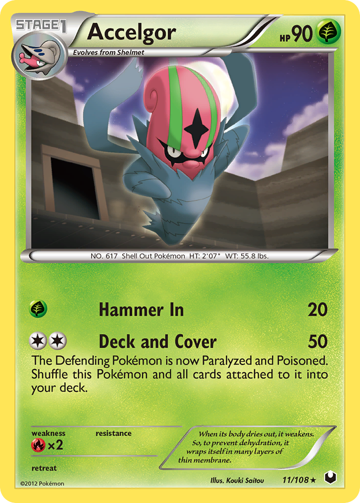 Accelgor (11/108) [Black & White: Dark Explorers] | Odin's Place