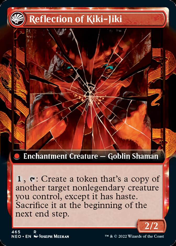 Fable of the Mirror-Breaker // Reflection of Kiki-Jiki (Extended Art) [Kamigawa: Neon Dynasty] | Odin's Place