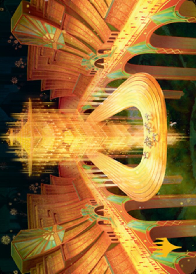 Racers' Ring Art Card (Gold-Stamped Signature) [Streets of New Capenna Art Series] | Odin's Place