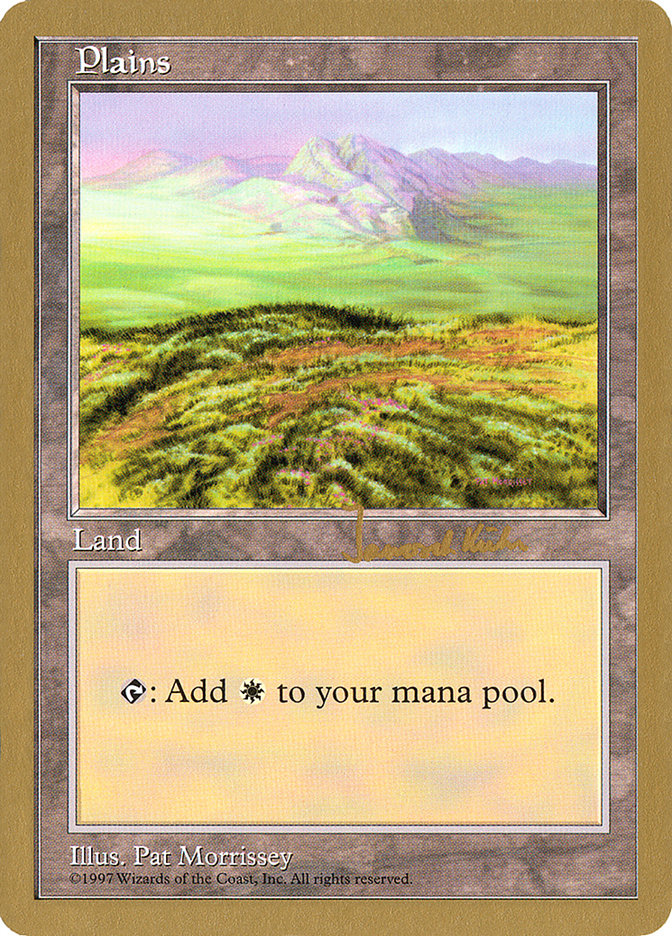 Plains (jk433) (Janosch Kuhn) [World Championship Decks 1997] | Odin's Place