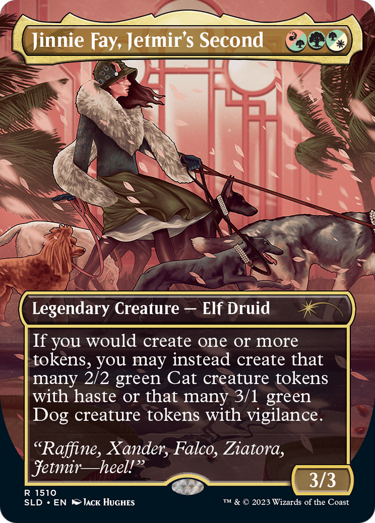 Jinnie Fay, Jetmir's Second // Jinnie Fay, Jetmir's Second [Secret Lair Commander Deck: Raining Cats and Dogs] | Odin's Place