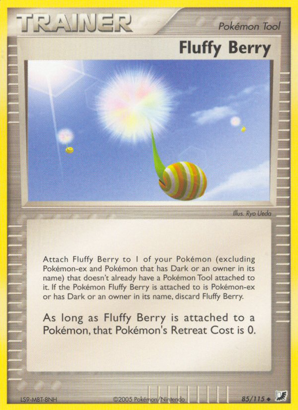 Fluffy Berry (85/115) [EX: Unseen Forces] | Odin's Place