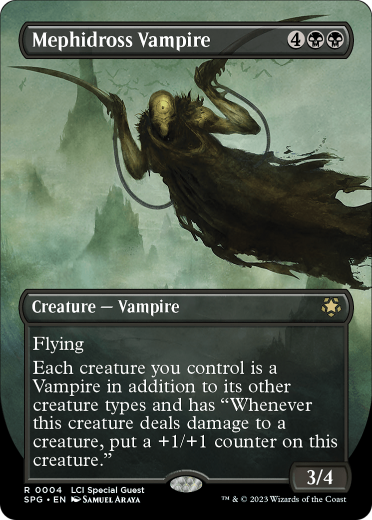 Mephidross Vampire (Borderless) [The Lost Caverns of Ixalan Special Guests] | Odin's Place