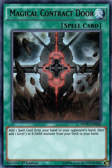 Magical Contract Door [MVP1-EN020] Ultra Rare | Odin's Place