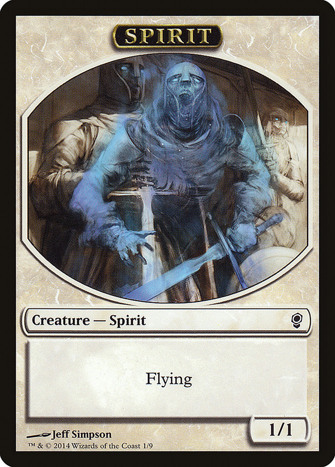 Spirit Token (1) [Conspiracy Tokens] | Odin's Place