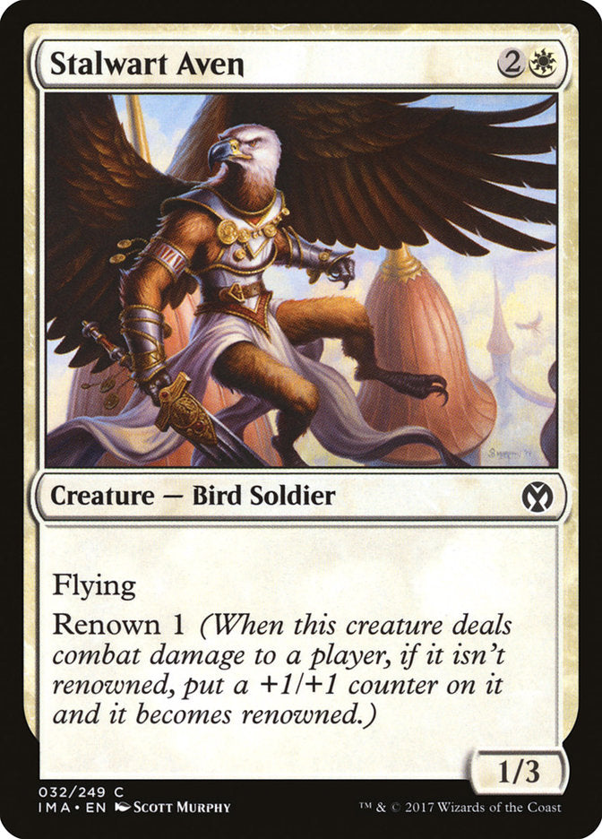 Stalwart Aven (32) [Iconic Masters] | Odin's Place