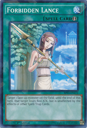 Forbidden Lance [BP03-EN172] Shatterfoil Rare | Odin's Place