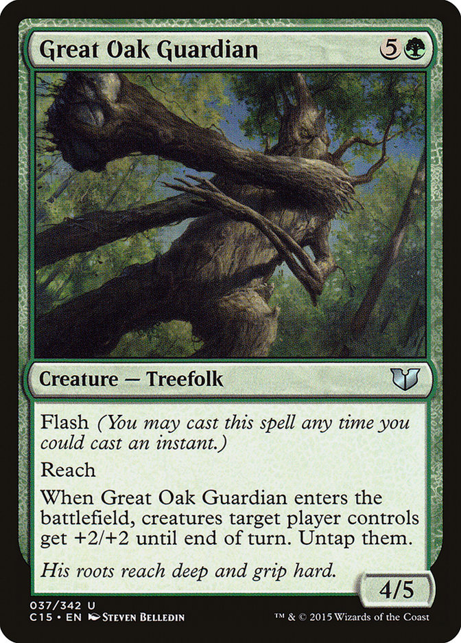 Great Oak Guardian (37) [Commander 2015] | Odin's Place